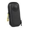 PULUZ PU984B Ochronne etui twarde do Insta360 X4 i X5 – Odporne na wstrząsy EVA z wkładką piankową, miękką wyściółką flanelową, kieszenią siatkową i uchwytem (czarny)