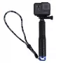 PULUZ Selfie Stick do kamer sportowych (DJI, GoPro, Insta360) - Czarny