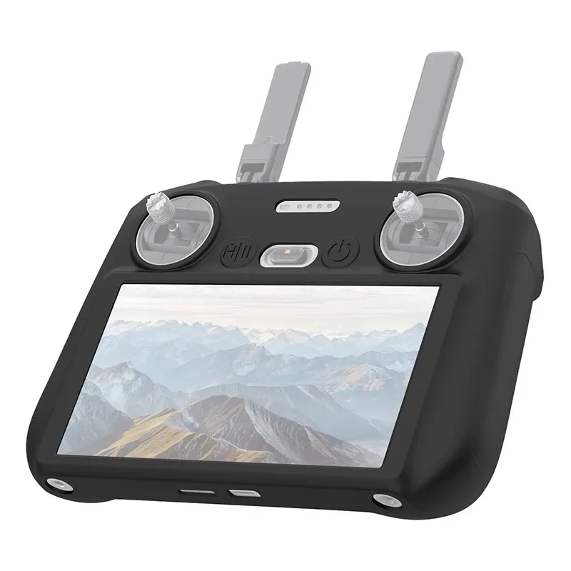 PULUZ Silikonowe etui ochronne do DJI RC 2 (czarne)