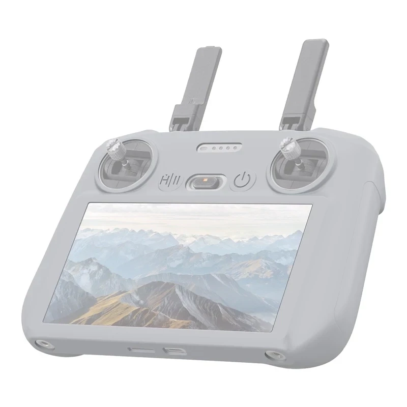 PULUZ Silikonowe etui ochronne do DJI RC 2 (szary)