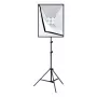 PULUZ Zestaw studyjny Softbox 50x70cm, Statyw, Żarówki LED 4 szt. PU5071EU