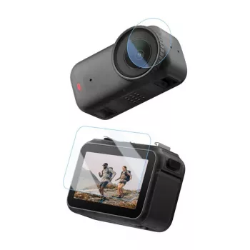 PULUZ Hartowane Szkło Ochronne i Folia na Obiektyw do DJI Osmo Pocket 3