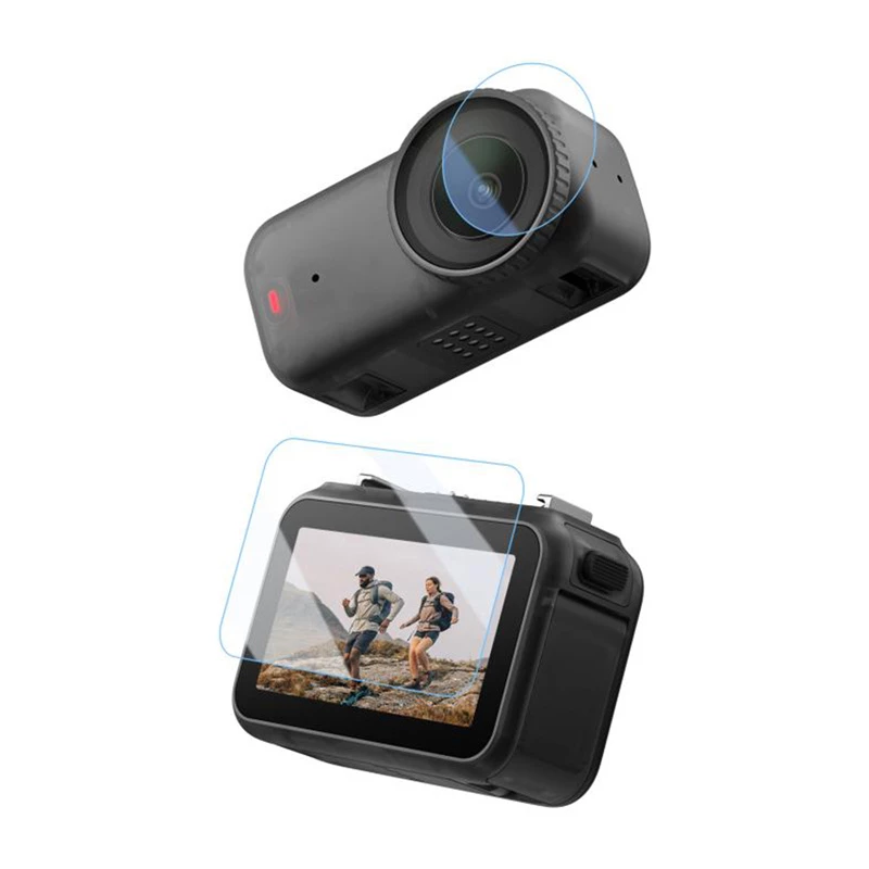 PULUZ Hartowane Szkło Ochronne i Folia na Obiektyw do DJI Osmo Pocket 3