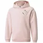 PUMA Alpha Hoodie FL Bluza z kapturem młodzieżowa jasnoróżowa rozmiar 164