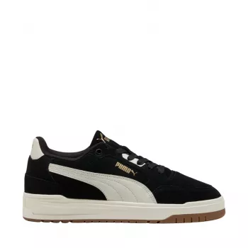 Puma Downtown SD Unisex Suede Sneakers Black 384640-02 Size 42