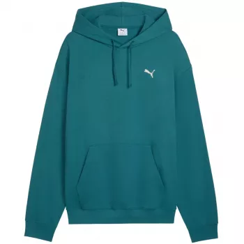 Puma ESS Elevated Relaxed Hoodie Deep Dive Green Men's Size M