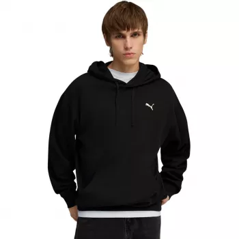Puma ESS Elevated Relaxed Hoodie Men's Black Size M
