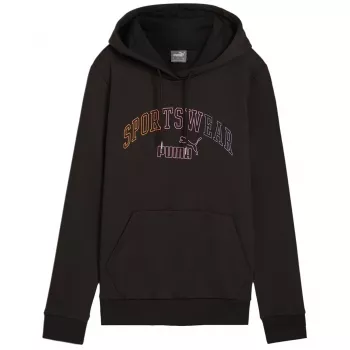 PUMA Essentials+ Logo LAB Męska Bluza z Kapturem z Polarowym Wnętrzem Czarny Rozmiar M
