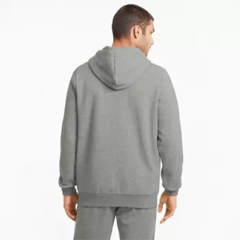 PUMA ESSENTIALS Bluza damska z kapturem, średnioszary melanż, rozmiar S