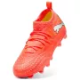 Puma Future 9 Match FG/AG Dziecięce Buty Piłkarskie Czarno-Białe Dark Poison Rozmiar 37