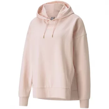 PUMA HER Hoodie TR Jasnoróżowy Bluza damska o luźnym kroju