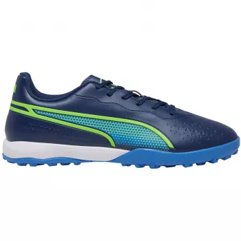 PUMA King Match TT Buty piłkarskie męskie na sztuczną trawę Czarno-biało-złote 43