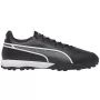PUMA King Pro TT Męskie buty piłkarskie na sztuczną trawę, czarno-biało-złote, rozmiar 44 EU