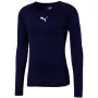 Puma LIGA Baselayer LS Koszulka męska Granatowa 655920 20 XL