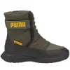 PUMA Nieve WTR AC PS Buty zimowe dziecięce Czarny Biały