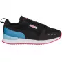 PUMA R78 Jr Dziecięce Trampki Czarno-Białe Rozmiar 32