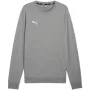 Puma Team Goal Casuals Bluza z okrągłym dekoltem szara 658592 33 M