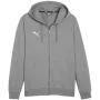 PUMA Team Goal Casuals Bluza z kapturem, średni szary melanż