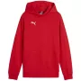 Puma Team Goal Casuals bluza z kapturem Red 658619 01 152cm