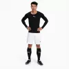 PUMA teamFINAL 21 Męska koszulka treningowa Czarny/Biały Rozmiar L