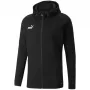 PUMA teamFINAL Casuals Męska bluza z kapturem Czarna 657383 03