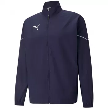 PUMA teamRISE Sideline Męska Kurtka Zapinana na Zamek Granatowa