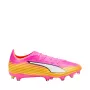 Buty piłkarskie Puma Ultra 6 Match FG/AG - Czarny/Biały/Pomarańczowy - Rozmiar 43
