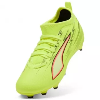 Puma Ultra 6 Match FG/AG Buty piłkarskie juniorów Czarne Białe Czerwone Rozmiar EU 36