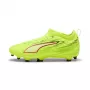 Puma Ultra 6 Match FG/AG Buty piłkarskie juniorów Czarne Białe Czerwone Rozmiar EU 36