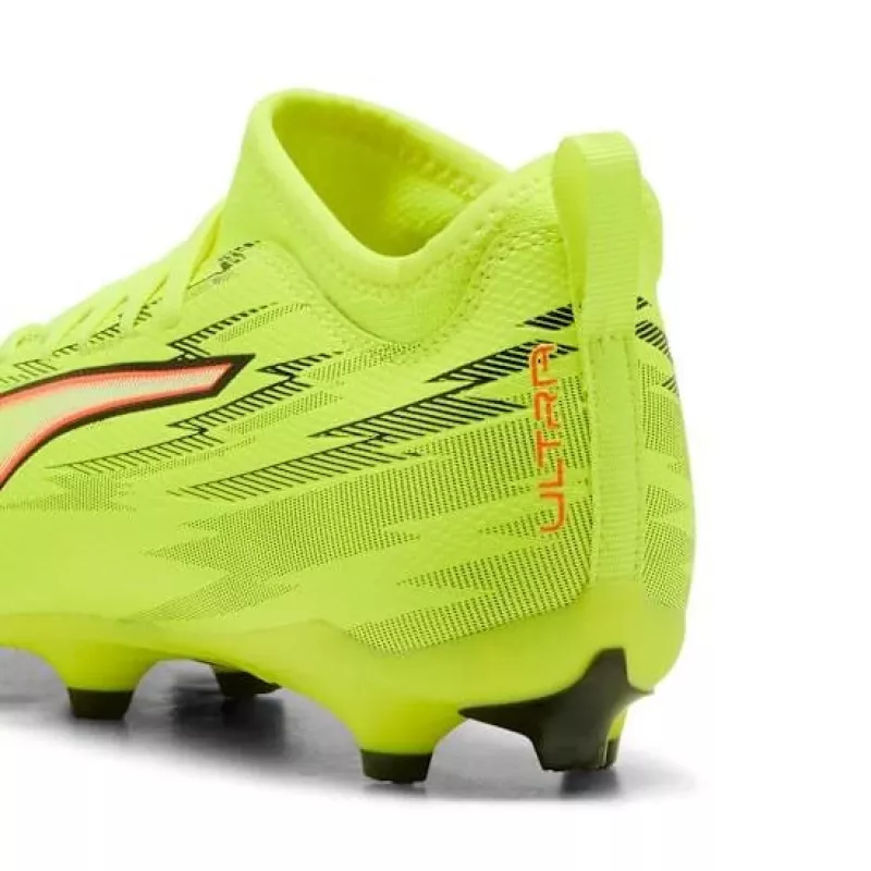 Buty piłkarskie dziecięce Puma Ultra 6 Match FG/AG czarno-biało-fioletowe rozmiar 38