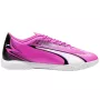 PUMA Ultra Play IT halówki do piłki nożnej - Puma Black / Puma White / Ultra Orange - rozmiar męski 44 (UK 9.5, US 10.5)