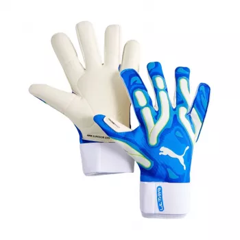 PUMA Ultra Ultimate Hybrid Sun Rękawice bramkarskie Niebieski 41858 02 10.5
