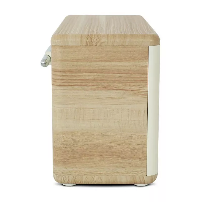 Pure Classic H4 DAB/DAB+/FM Digital Radio with Bluetooth, Cotton White/Oak