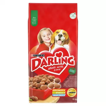 PURINA Darling Wołowina z Kurczakiem Sucha Karma dla Psów - 15 kg