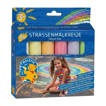 PUSTEFIX MALEFIX Kreda chodnikowa 6 sztuk