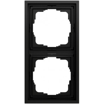 Gira F300 021284 ramka podwójna, System 70, czarny mat