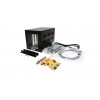 EXSYS EX-1012 zewnętrzna obudowa z 4 gniazdami PCI i kartą hosta PCIe x1