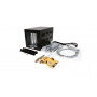 EXSYS EX-1012 zewnętrzna obudowa z 4 gniazdami PCI i kartą hosta PCIe x1