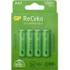 GP ReCyko AA NiMH akumulatory, 1300 mAh, 1,2 V, 4 szt.