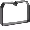 Hager LK751003 uchwyt kablowy PVC do kanału LKG 75 × 100 mm, czarny