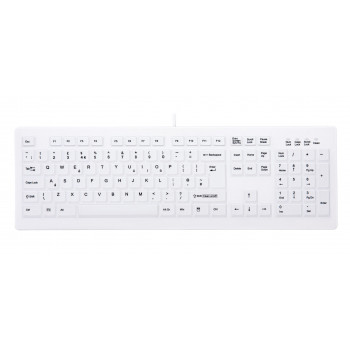 CHERRY Active Key AK-C8100F-UVS-W/UK klawiatura USB, IP68, biała, UK