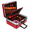 NEO Tools 01-312 zestaw narzędzi izolowanych do aut elektrycznych i hybrydowych, 51 elementów