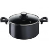 Tefal Unlimited G2554672 garnek ze szklaną pokrywką, 24 cm