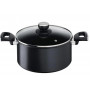 Tefal Unlimited G2554672 garnek ze szklaną pokrywką, 24 cm