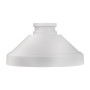 BCS-U-CDA biały aluminiowy adapter do małych kamer kopułowych BCS ULTRA