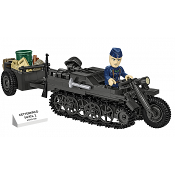 COBI 2681 Kettenkrad z przyczepą, zestaw klocków, 239 elementów, 1:28