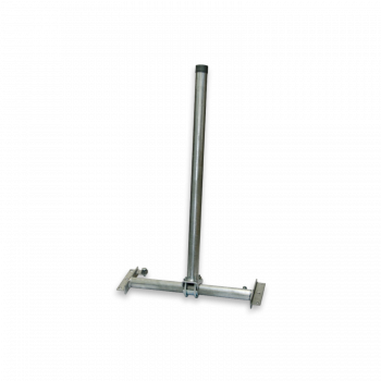 Televes SPAHA48/900E uchwyt antenowy do krokwi, maszt 48 mm, rura 90 cm, rozstaw 87–120 cm
