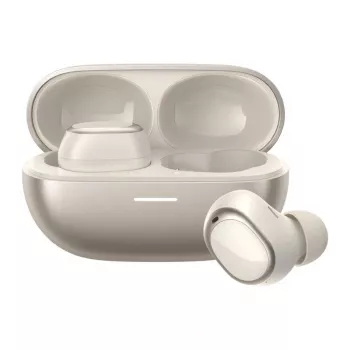 QCY Melobuds A30 bezprzewodowe słuchawki douszne – Bluetooth 5.3, przetwornik 13mm, 26h odtwarzania, ENC, IPX5 – złote