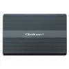 Qoltec Dual M.2 NVMe SATA obudowa na dyski SSD z USB-C 3.2 Gen 2, bez narzędziowa aluminiowa, obsługuje 2x2TB, UASP, TRIM, 10Gbps