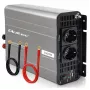 Qoltec Falownik Modified Sine Wave 12V na 230V 1500W/3000W z USB, kompatybilny z LiFePO4 GEL AGM